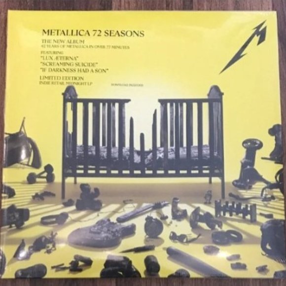 Metallica 72 Seasons 2-LP ~ Exclusive Colored Vinyl (Midnight Violet) ~ Sealed! - Picture 2 of 3